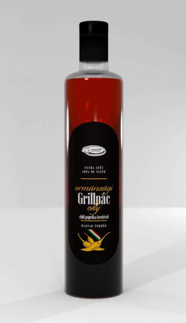 Grillpác olaj Chili paprika ízesítésű 500 ml