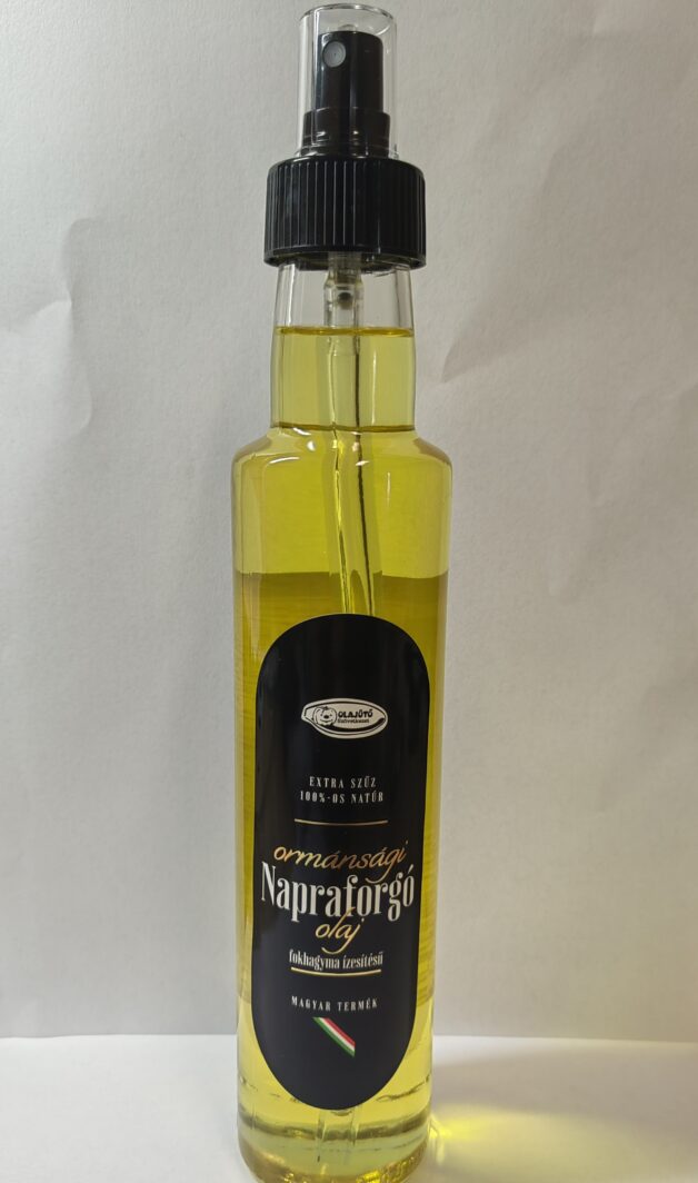 Fokhagyma ízesítésű napraforgó étolaj SPRAY 250 ml