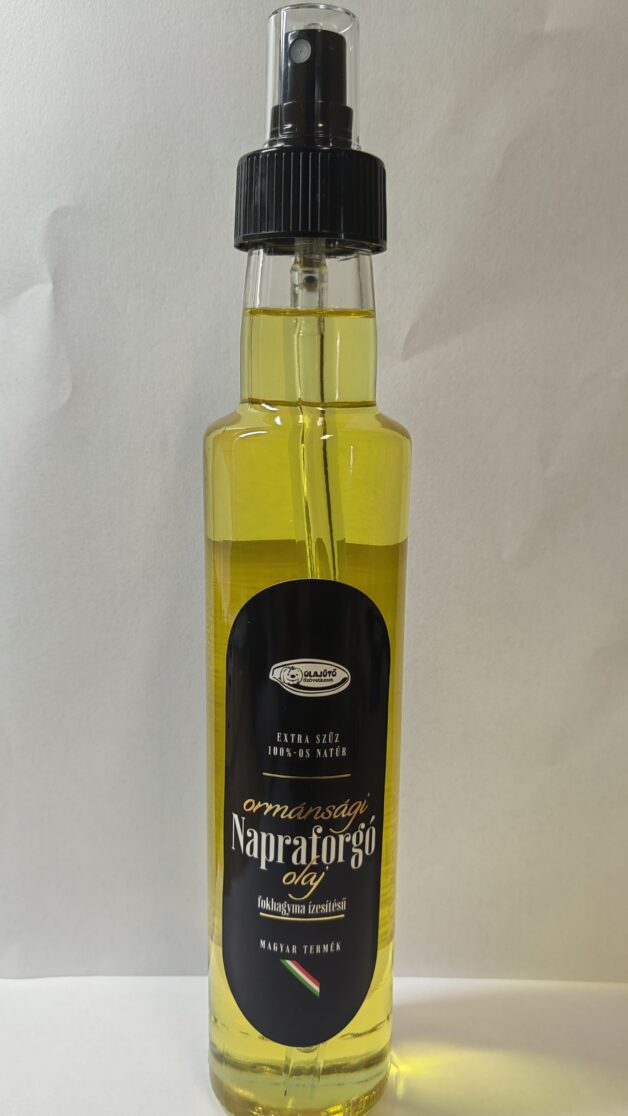 Fokhagyma ízesítésű napraforgó étolaj SPRAY 250 ml